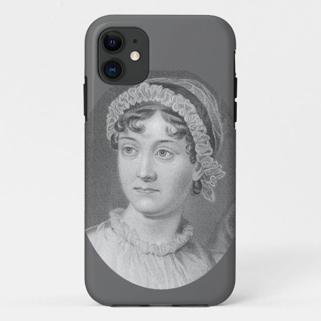Jane Austen Porträt iPhone 5 Hülle (Rückseite)
