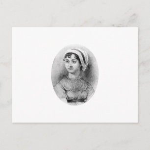 Jane Austen Pride Postkarte