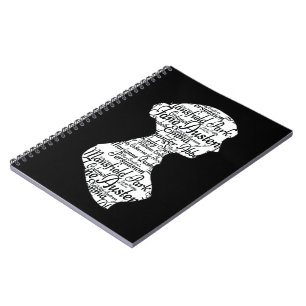 Jane Austen Pride & Prejudice Journal Black Notizblock