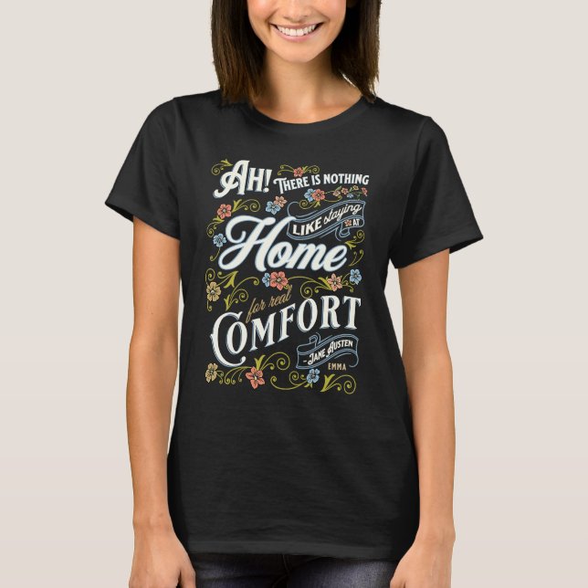 Jane Austen Quote Emma T-Shirt (Vorderseite)