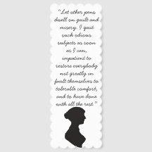 Jane Austen quote on writing
