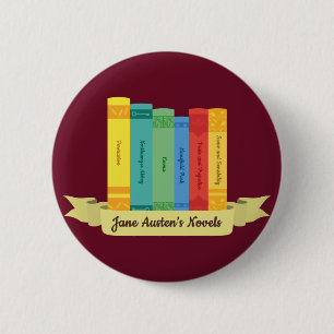 Jane Austen-Romane III Button