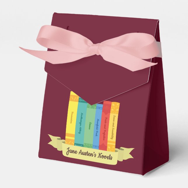 Jane Austen Romane III Geschenkschachtel (Vorderseite)