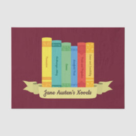 Jane Austen-Romane III Seidenpapier