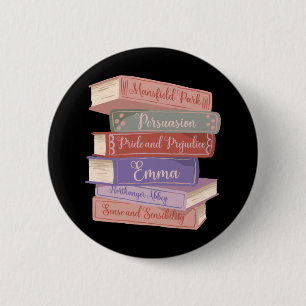 Jane Austen Romane V Button