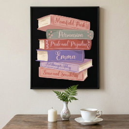Jane Austen Romane V Fotodruck
