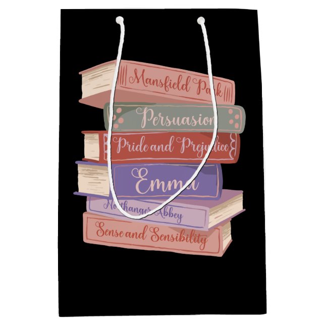 Jane Austen Romane V Mittlere Geschenktüte (Vorderseite)