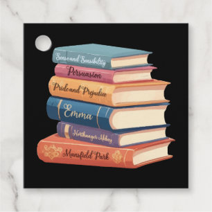 Jane Austen Romane VII Geschenkanhänger