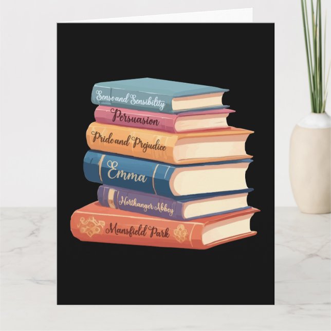 Jane Austen Romane VII Karte (Vorderseite)