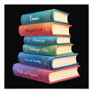 Jane Austen Romane VIII Fotodruck