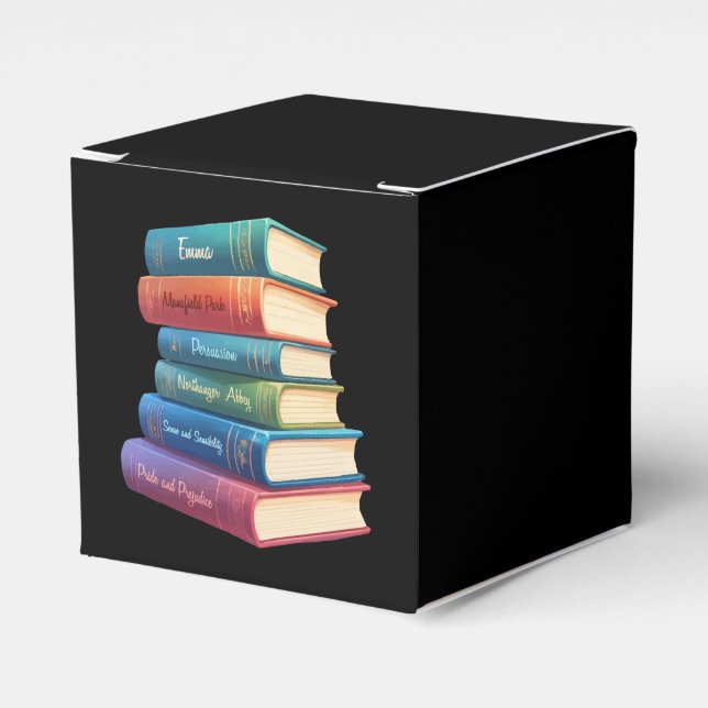 Jane Austen Romane VIII Geschenkschachtel (Vorderseite)