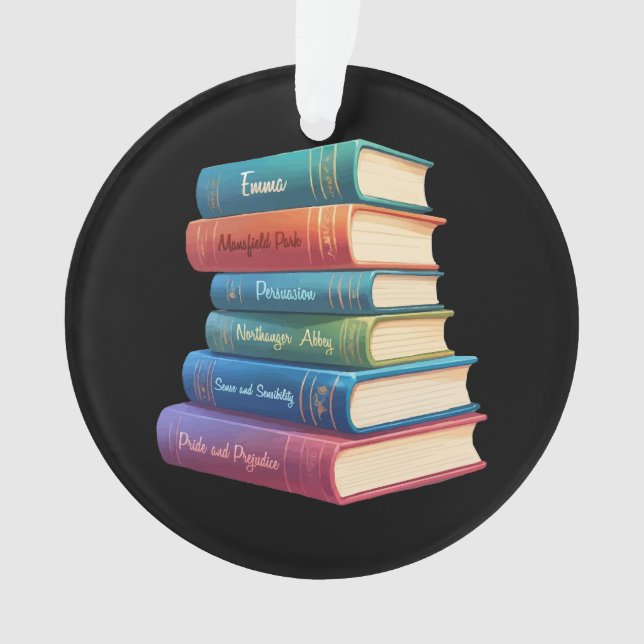 Jane Austen Romane VIII Ornament (Vorderseite)