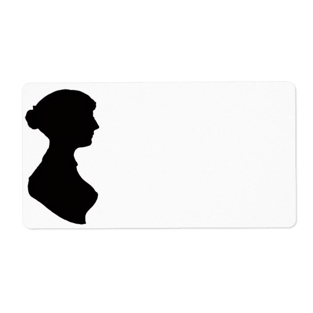 Jane-Austen-Silhouette (Vorne)