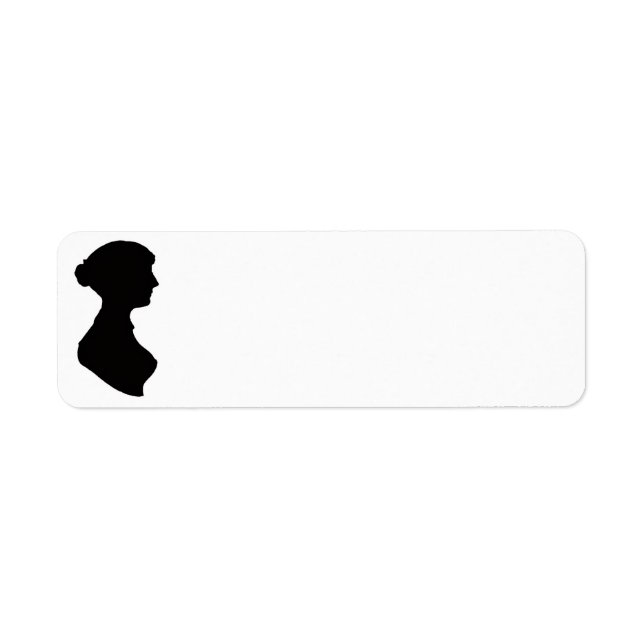 Jane-Austen-Silhouette (Vorne)