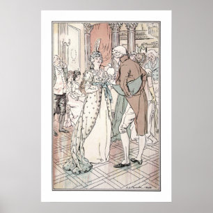 Jane Austen-Sinn und Sinnlichkeit C.E. Brock Print Poster