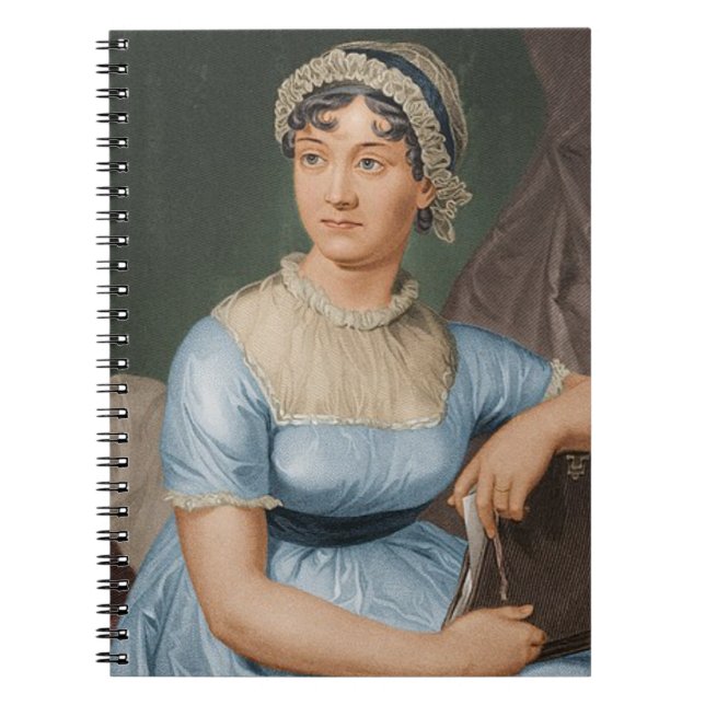 Jane Austen Spiral Notebook Notizblock (Vorderseite)