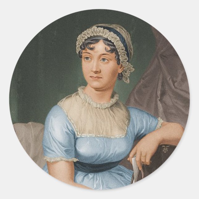 Jane Austen Stickers (Vorderseite)