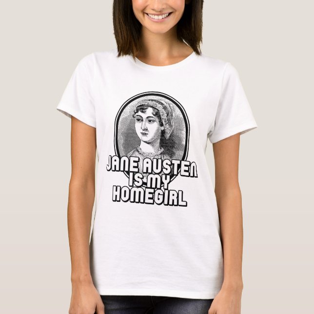 Jane Austen T-Shirt (Vorderseite)