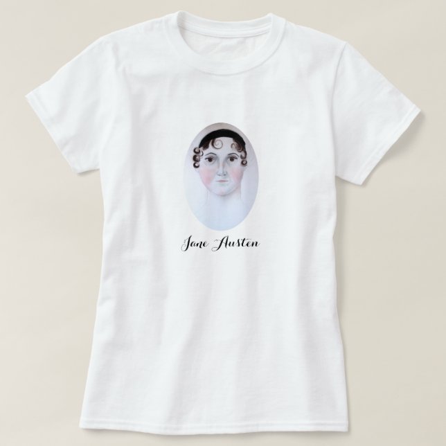 Jane Austen T - Shirt (Design vorne)