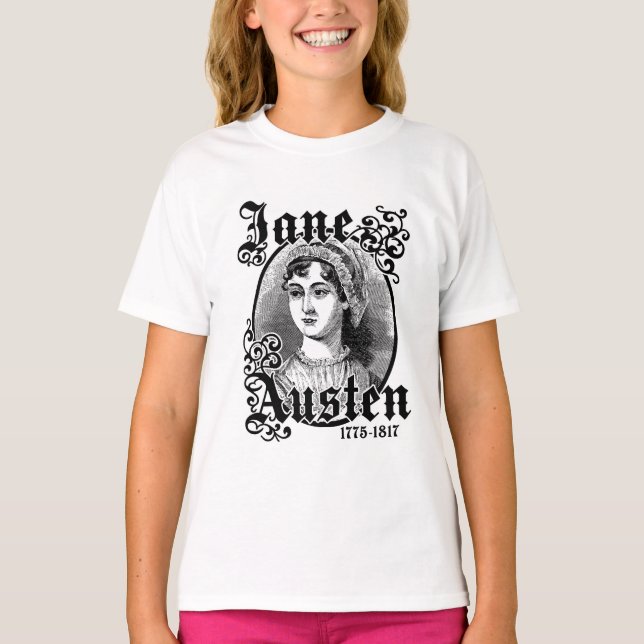 Jane Austen T-Shirt (Vorderseite)