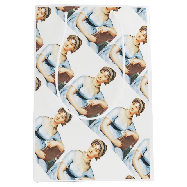 Jane Austen Theme Party Geschenktasche Mittlere Geschenktüte (Vorderseite)