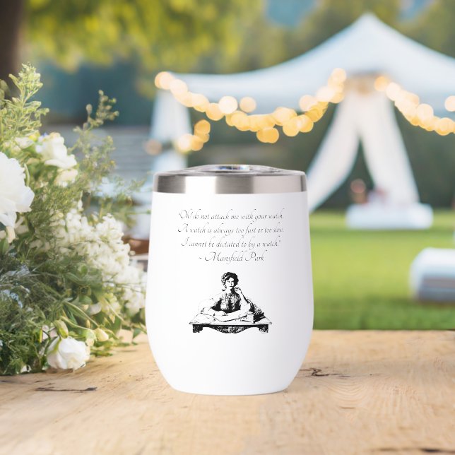 Jane Austen Time Quote - Mansfield Park Vintag (Hochzeit (gedreht))