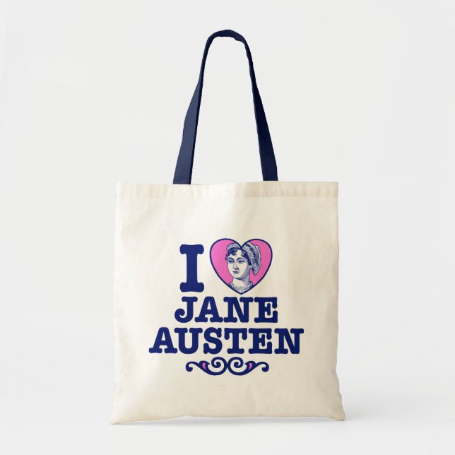 Jane Austen Tragetasche (Vorne)