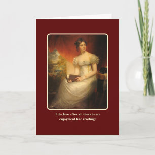 Jane Austen über Bücher Karte