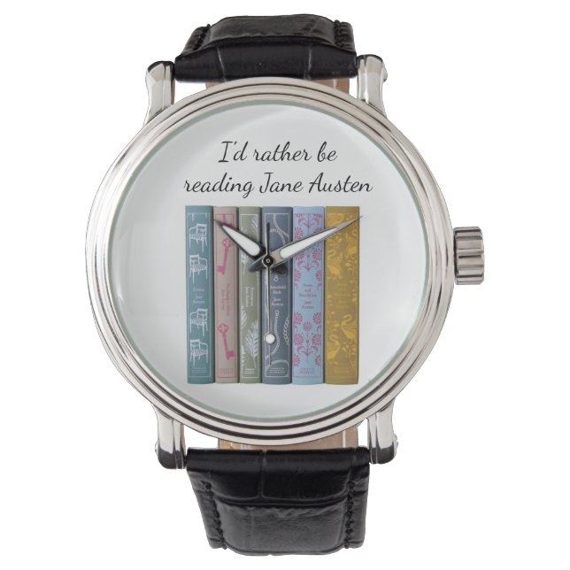 Jane Austen Uhr (Vorderseite)