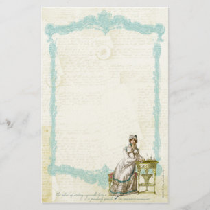 Jane Austen-Zitat-Briefpapier III Briefpapier