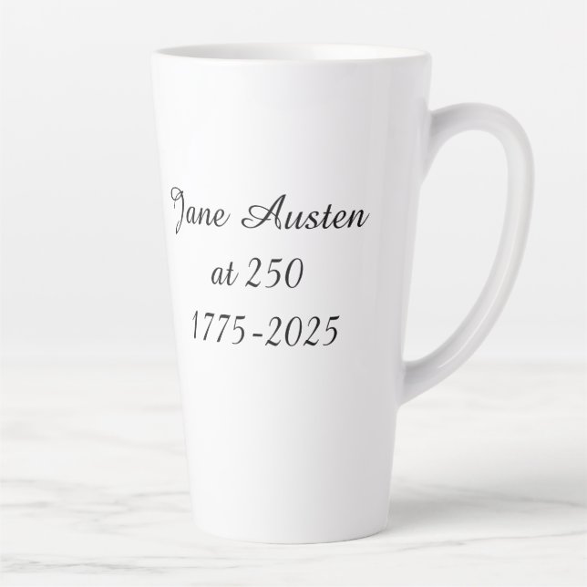 Jane Austen zum 250. Milchtasse (Rechts)