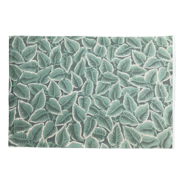 Jane Austen's Home Leaf Wallpaper Kissenbezug (Rückseite)