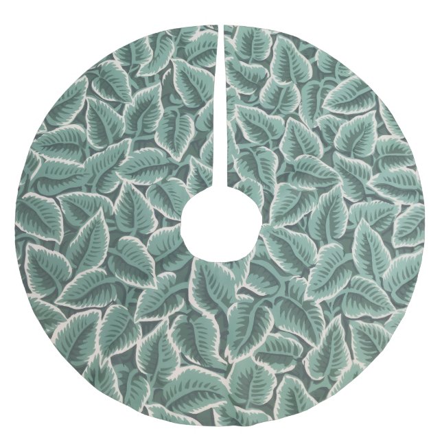 Jane Austen's Home Polyester Weihnachtsbaumdecke (Vorderseite)