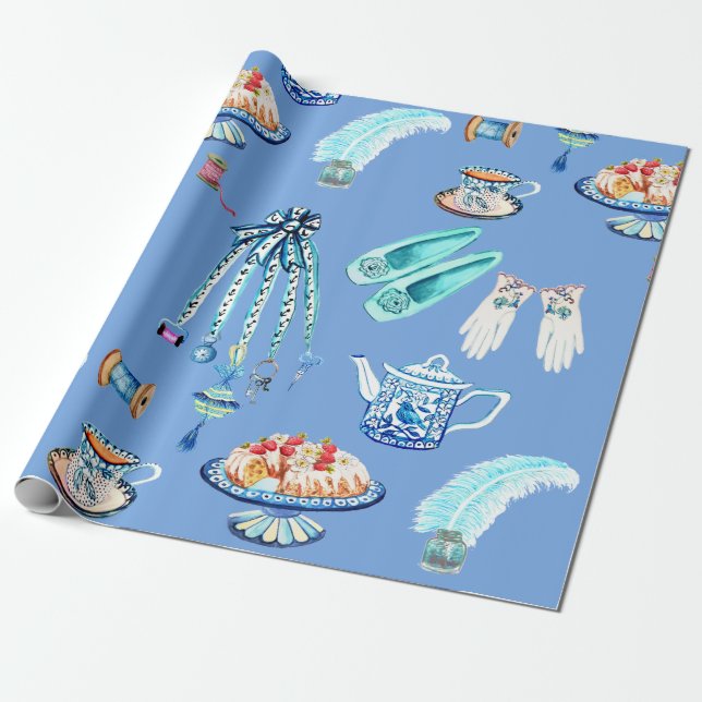 Jane Austens Lieblingssendungen Geschenkpapier (Ungerollt)