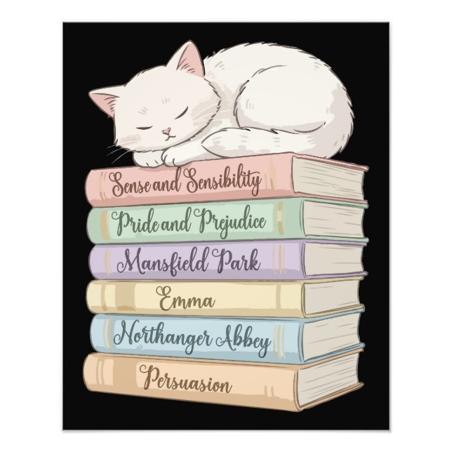 Jane Austens Romane IX Fotodruck (Vorne)