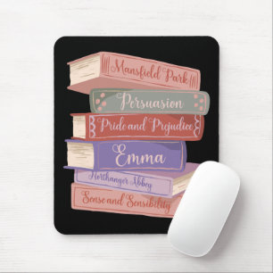 Jane Austens Romane V Mousepad