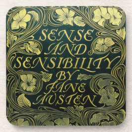 Jane Austen's "Sense and Sensibility" Getränkeuntersetzer