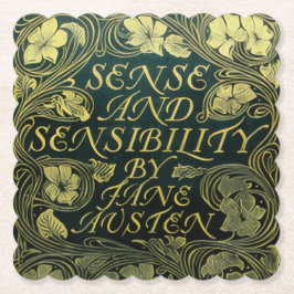 Jane Austen's "Sense and Sensibility" Untersetzer