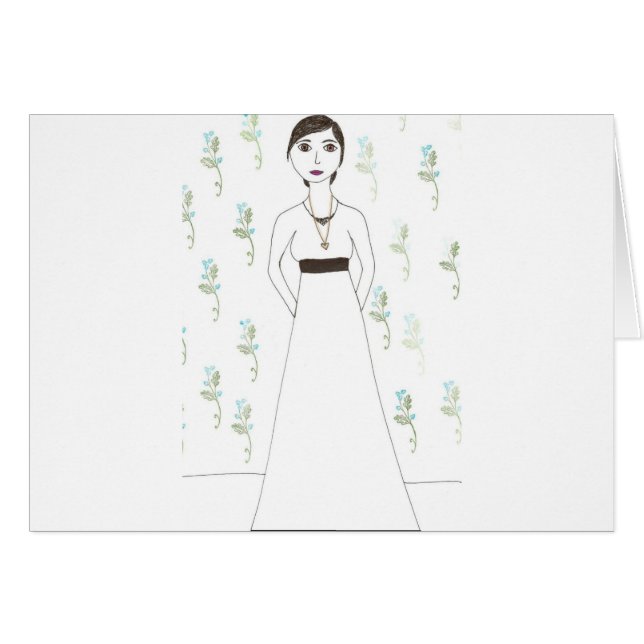 Jane Austens Tapete (Vorderseite (Horizontal))