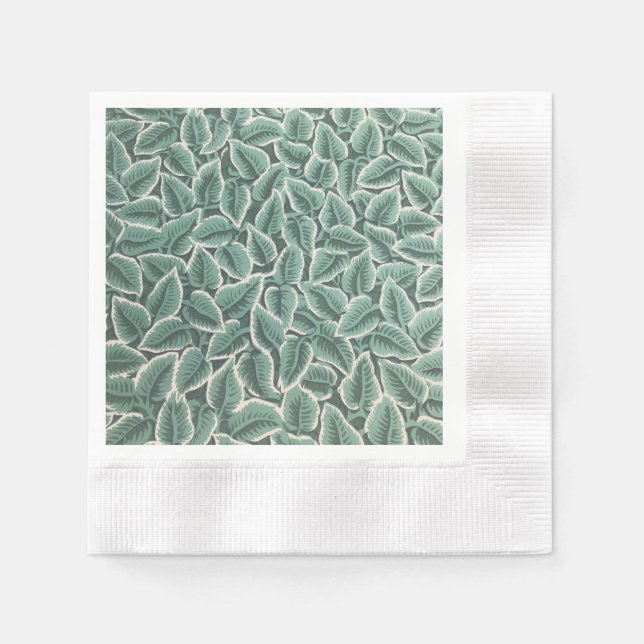 Jane Austens Tapete für Zuhause Serviette (Vorderseite)