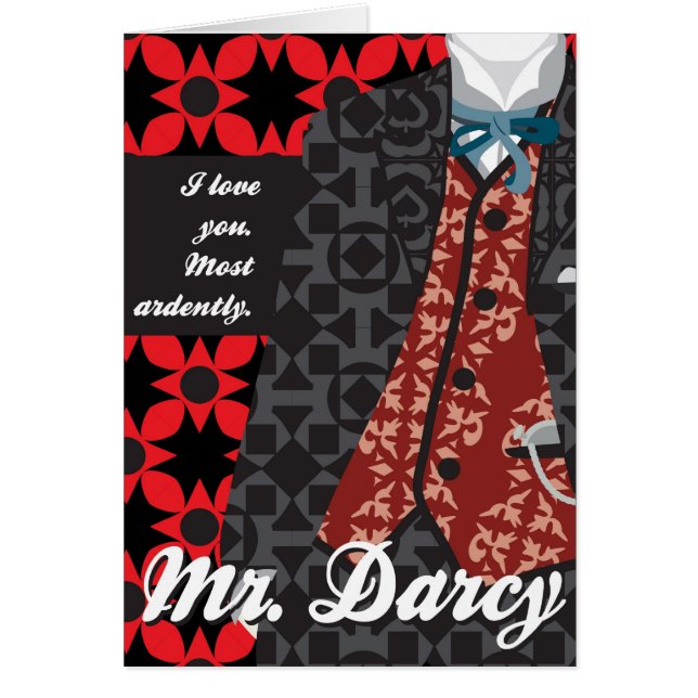 Jane Austenstolz- und -vorurteilgeschenk "Herr (Vorne)