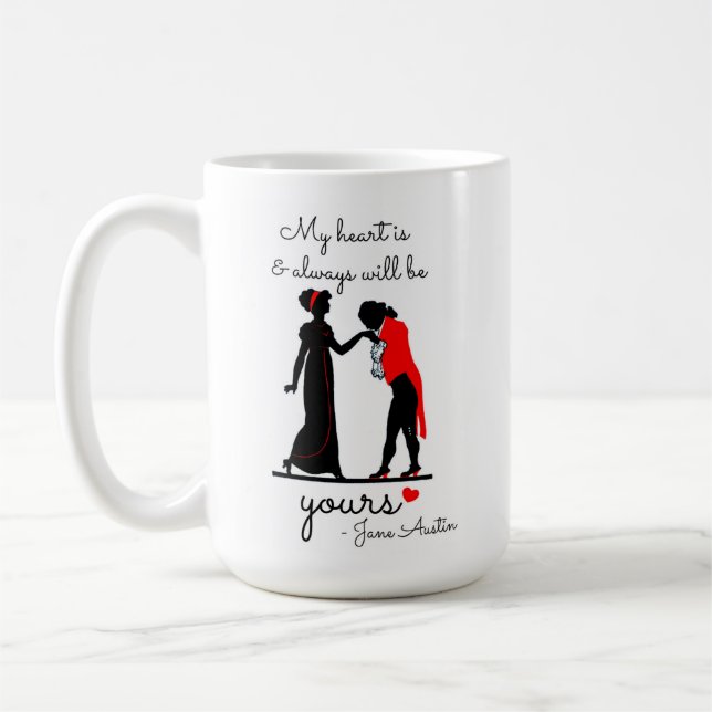 Jane Austin Coffee Tasse (Links)