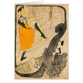 Jane Avril von Henri de Toulouse-Lautrec