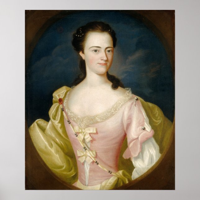 Jane Browne - John S. Copley Fine Art Poster (Vorne)