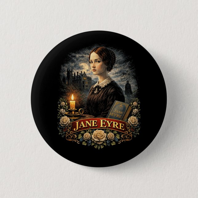 Jane Eyre Button (Vorderseite)