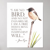 Jane Eyre - I Am No Bird - Brown Bird