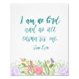 Jane Eyre - I Am No Bird - Print Fotodruck