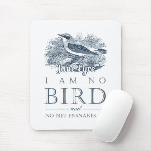 Jane Eyre - I Am No Bird - Vintager Vogel Mousepad