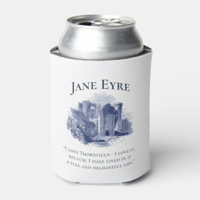 Jane Eyre - I Liebe Thornfield - Burg Dosenkühler (Kanne Vorderseite)