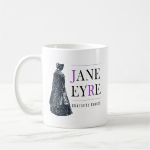 Jane Eyre in Cape und Bonnet Kaffeetasse